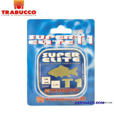 Леска монофильная Trabucco Super Elite T1 Carp Fishery размотка 50м прозрачная